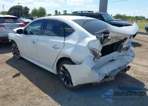 2018 Nissan Sentra Sr из США, поврежденный, VIN 3N1AB7AP2JY284504